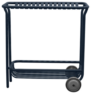 Enid Outdoor Cart, Dark Blue