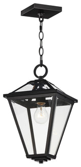 Prism One Light Pendant in Black