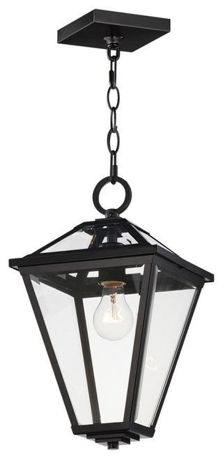 Prism One Light Pendant in Black