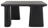 Safavieh Couture Martinelli Wood Coffee Table, Black