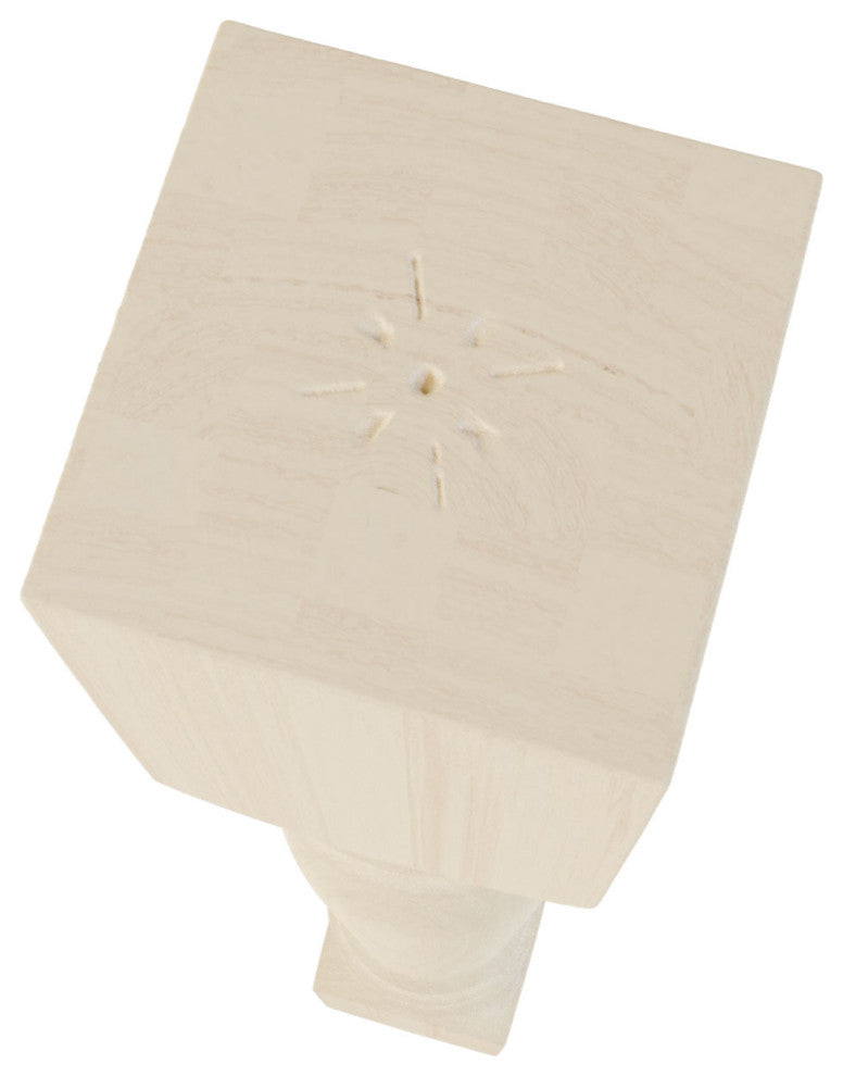 Legacy Tapered Cabinet Column - Rubberwood