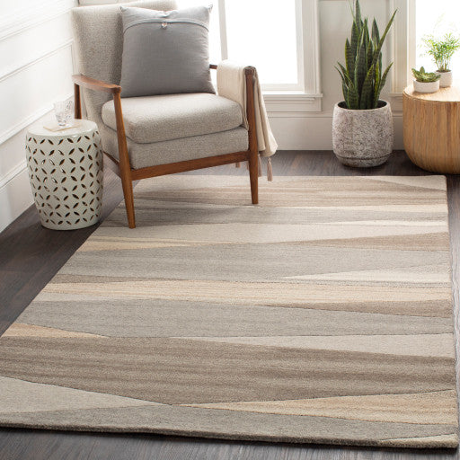 Surya Forum FM-7211 Modern Area Rug, 4' Round