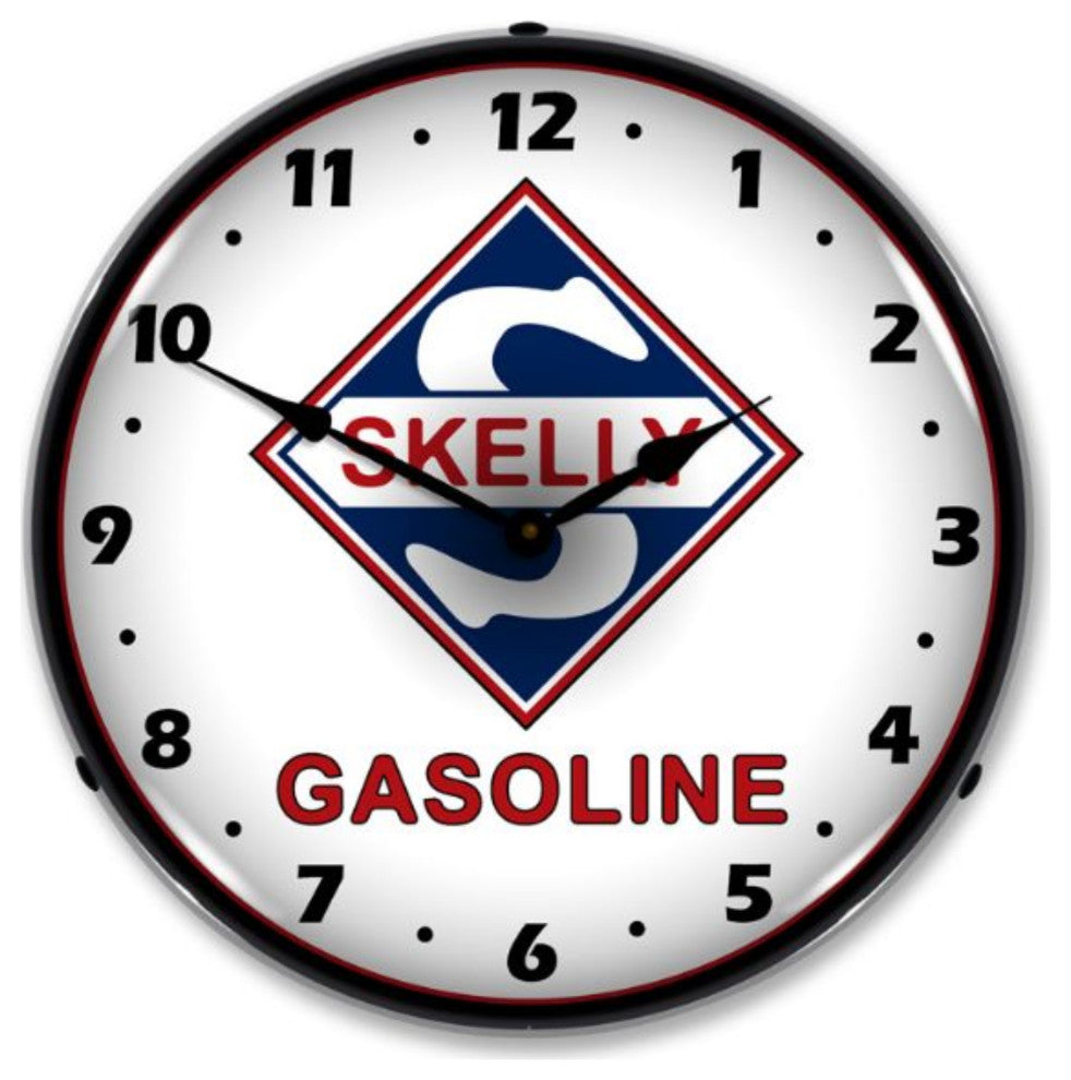 908223 Skelly Gas Clock