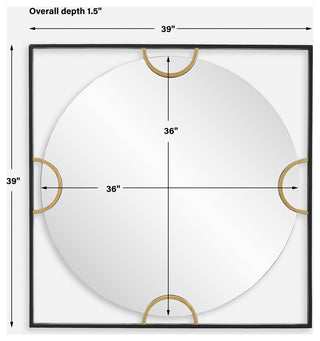 Uttermost Hinson Square Mirror