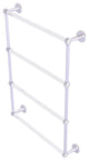 Clearview 4 Tier Ladder Towel Bar, Satin Chrome, 24"