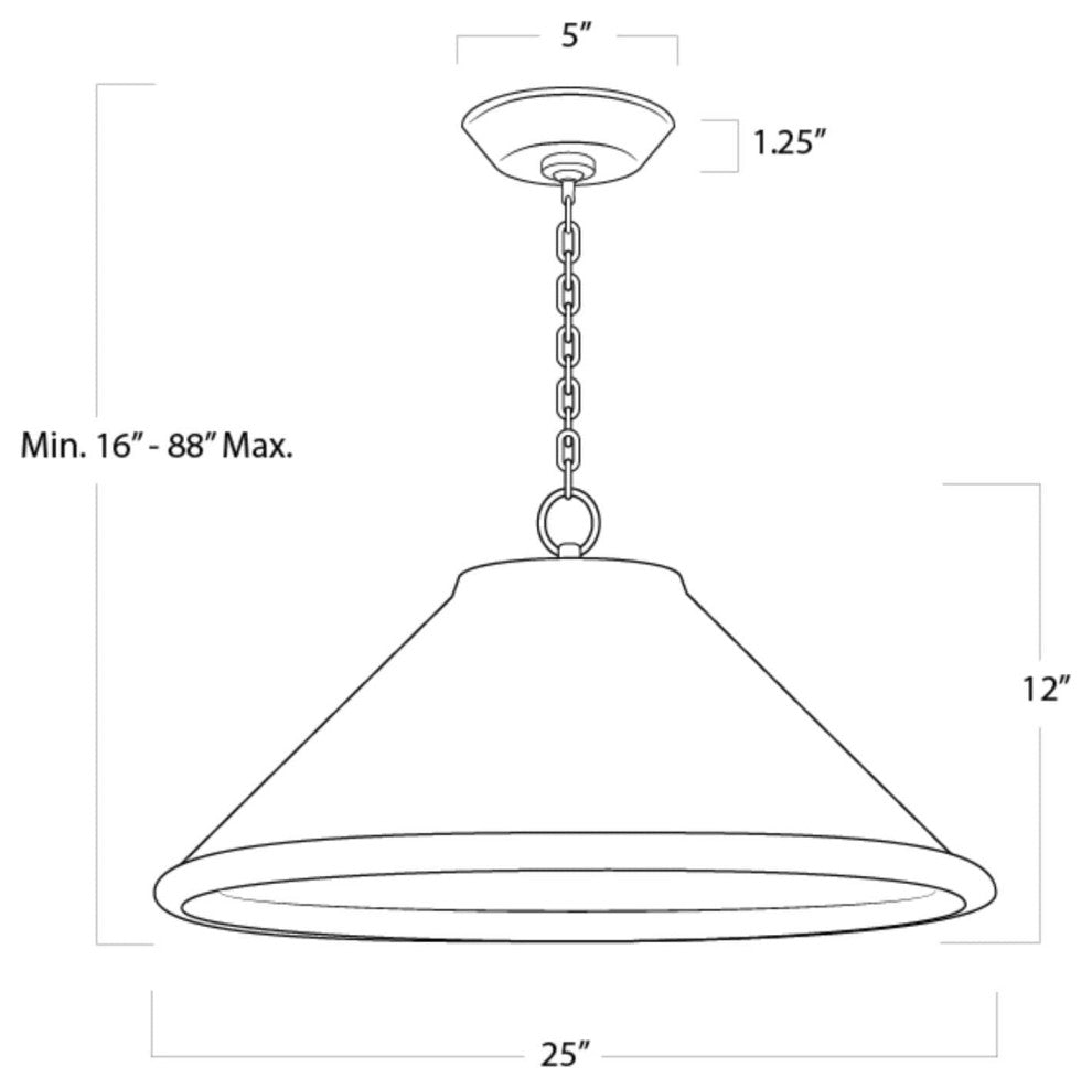 Billie Concrete Pendant