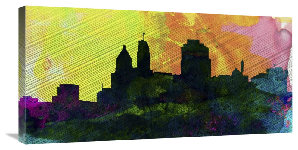 "Cincinnati City Skyline" Fine Art Print