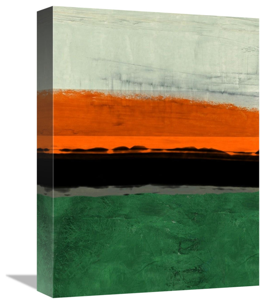 "Abstract Stripe Theme Orange" Fine Art Print