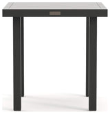Solid Top 24" Square Side Table, Antique Bisque