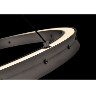 Fredrick Ramond Althea Large Chandelier, Satin Black