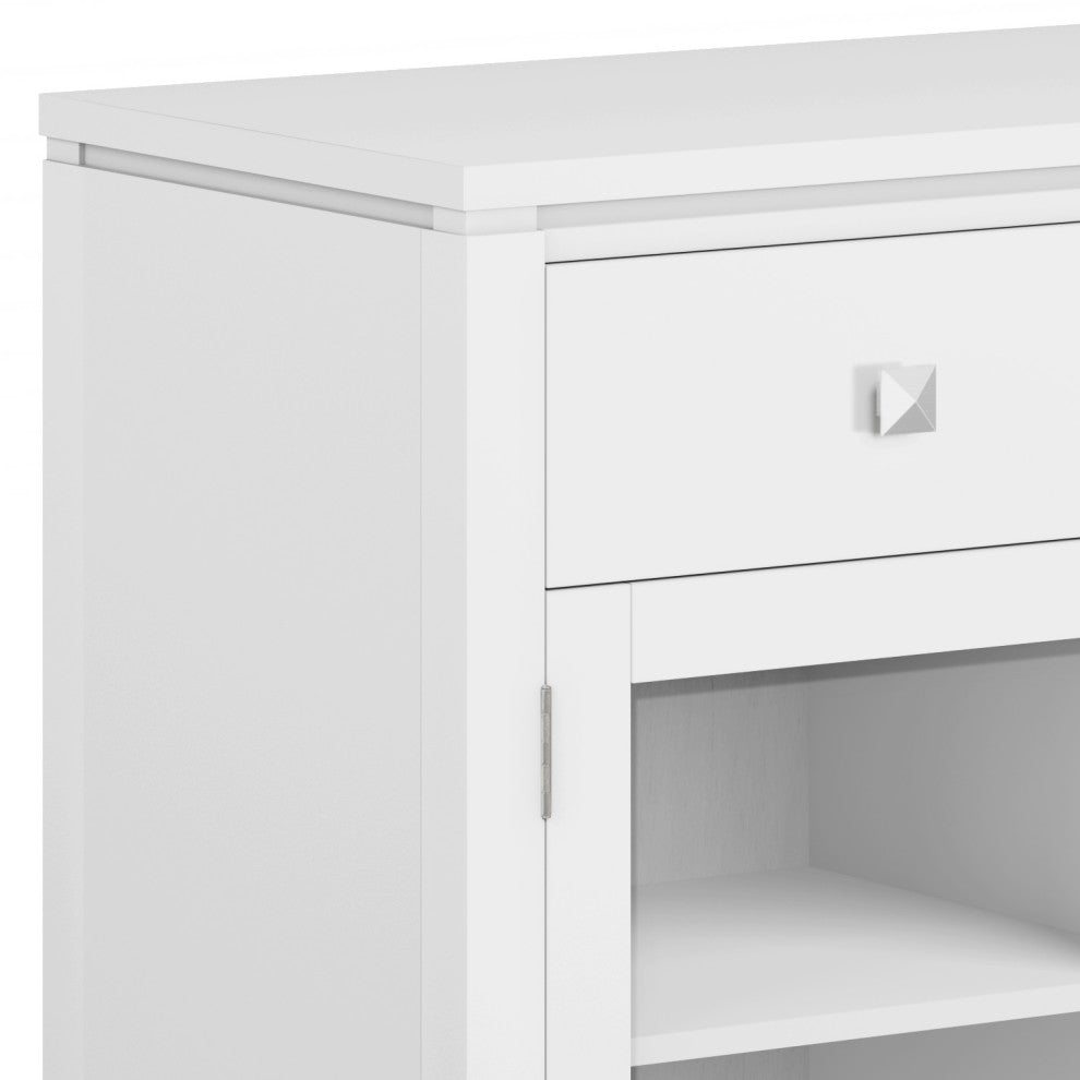 Cosmopolitan Solid Wood Sideboard Buffet, White