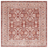 Safavieh Lauren Ralph Lauren Collection LRL1310 Rug, Oxblood, 6'7" Square