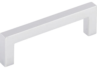 Top Knobs M1163 Square 3-3/4 Inch Center to Center Handle Cabinet - Polished