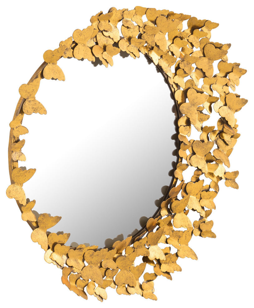 Butterfly Gold Mirror