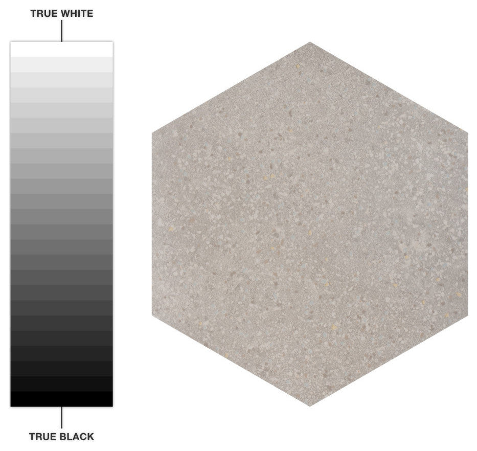 Palazzo Hex Luce Porcelain Floor and Wall Tile
