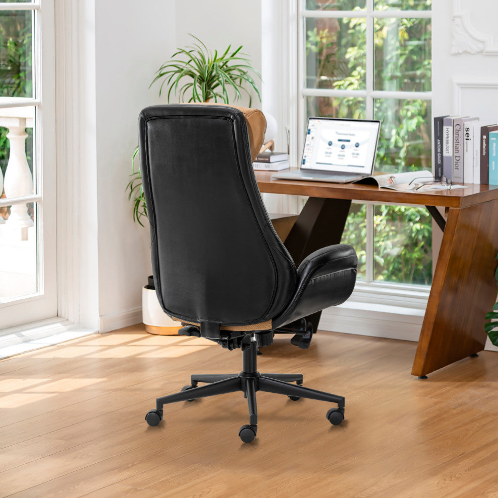 Gaslift Adjustable Swivel Back Office Chair