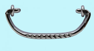 Chrome Plated Brass Ribbed Bail Pull Replacement |