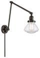 Olean 1-Light Swing Arm, Oil Rubbed Bronze, Clear