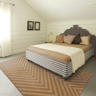 Karavia 1330X Tan/Light Tan 8'6"x13' Rug