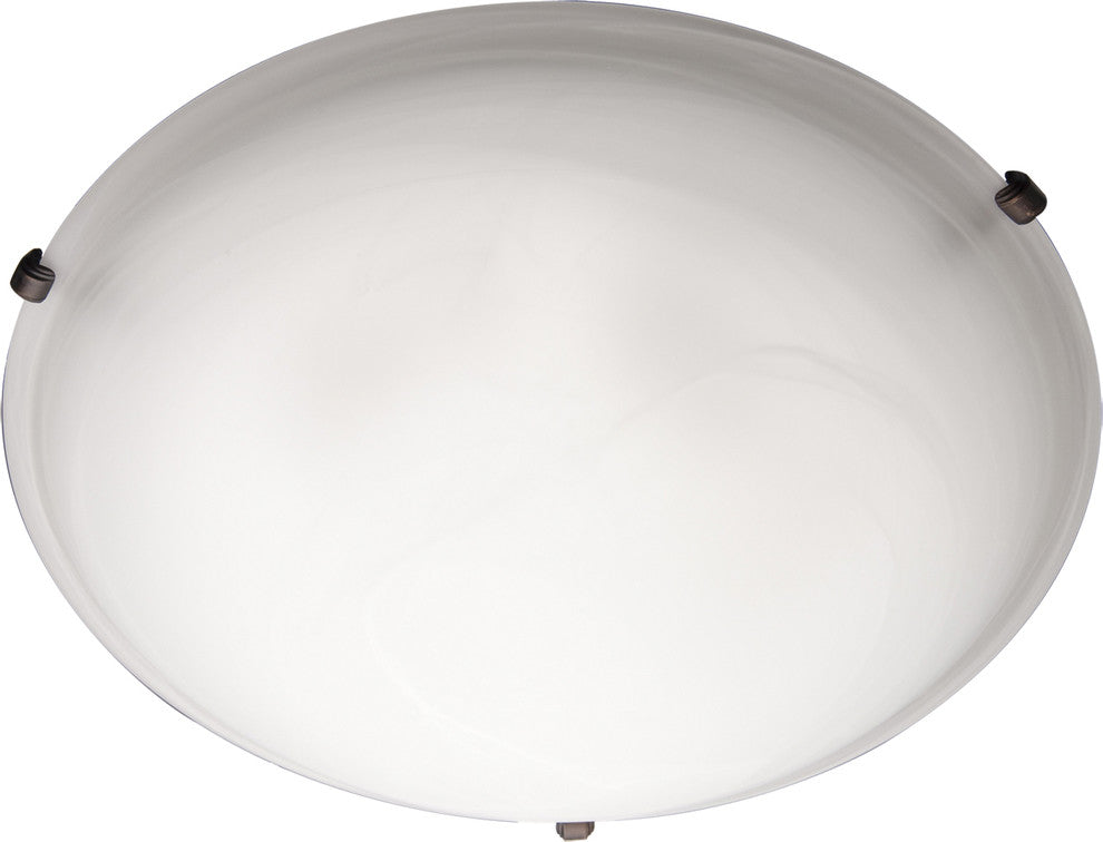 Maxim Malibu 2-Light Flush Mount Oil Rubbed Bronze - 2680MROI