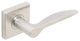 Toronto Lever, Half Passage, RH, Satin Stainless Steel, 2-3/4" Backset