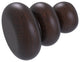 Designer Cabinet Knob, Venetian Bronze
