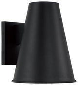 Capital Lighting 955112 Yardley 12" Tall Outdoor Wall Sconce - Black