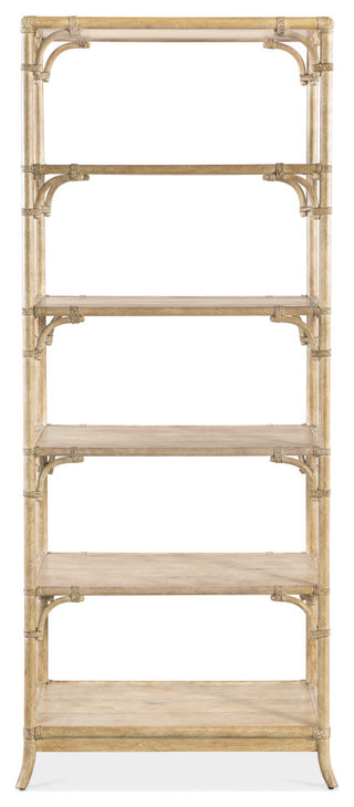 Retreat Pole Rattan Bookcase