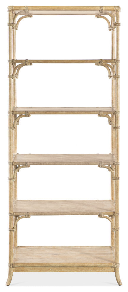 Retreat Pole Rattan Bookcase