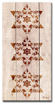 Ready2HangArt Inspirational 'Star of David X' Wrapped Canvas Wall Art