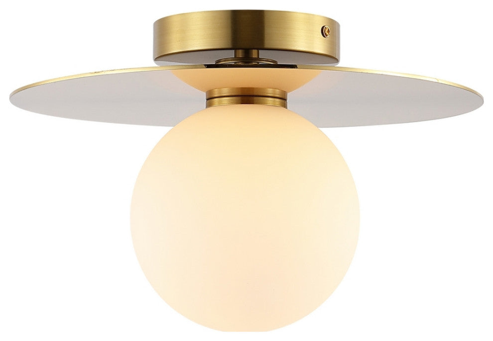 Safavieh Finlay Flush Mount Painted Gold