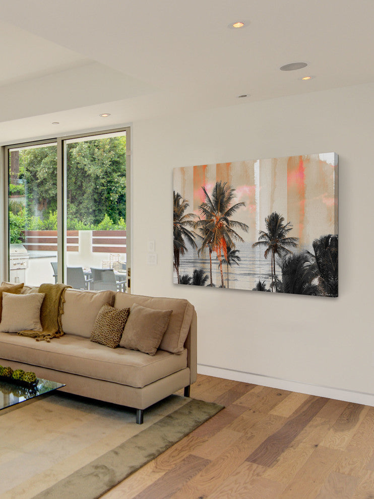 "Bahia" Painting Print on Wrapped Canvas, 60"x40"