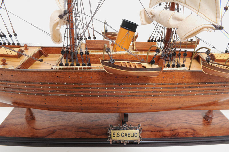 S.S. Gaelic L80 Museum-quality Fully Assembled Wooden Model Ship