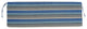 57"X19" Patterned Outdoor Spun Polyester Bench Cushion, Sovaro Denim