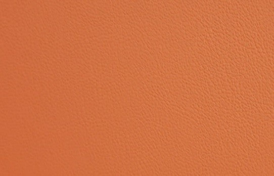 Patara Office Chair, Chrome Base, Orange Leatherette