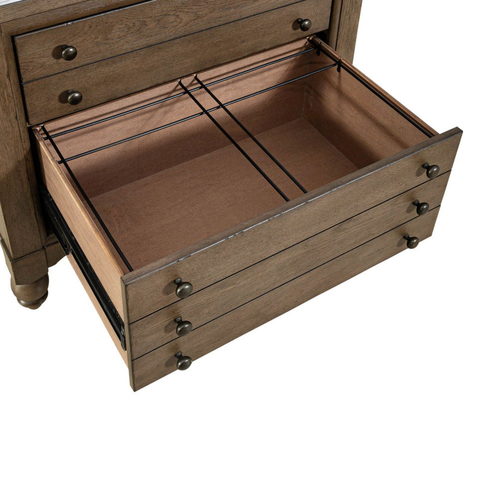 Meadow Farmhouse style Leaning Pier Bookcase