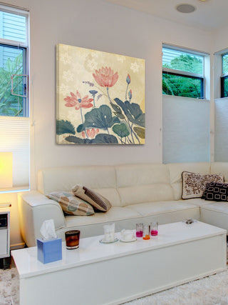 "Matching Heaven" Painting Print on Canvas by Evelia