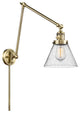 Cone Swing Arm With Switch, Antique Brass, Seedy, Seedy