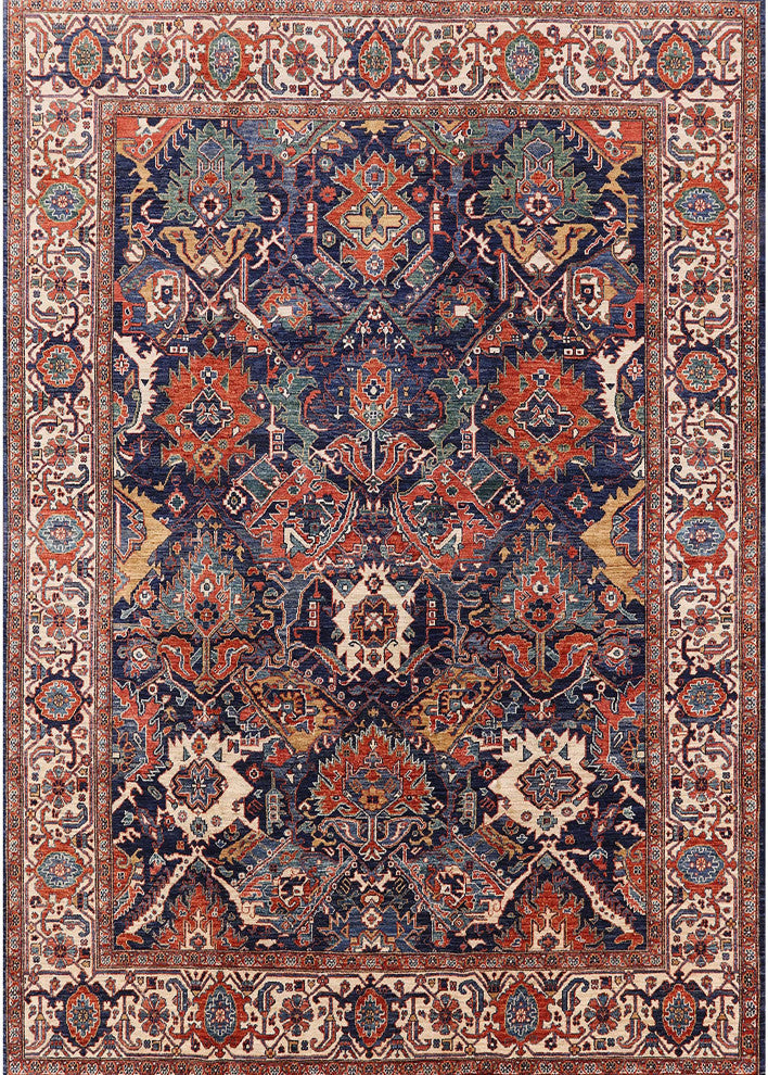 Ahgly Company Indoor Rectangle Mid-Century Modern Area Rugs, 2' x 5'