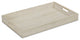 Minimalist Light Gray Wooden Tray