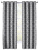 Alana 100% Blackout Panels, Set of 2, Gray, 108"x63", Set of 2