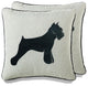 Home and Dog Throw Pillow, Set of 2, Airedale Terrier