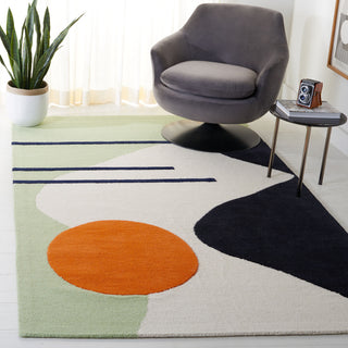 Safavieh Rodeo Drive Collection RD883Y Rug, Green/Black, 8' X 10'