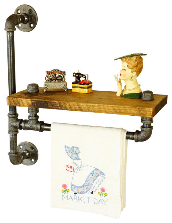 Modern Farmhouse Bath Shelf