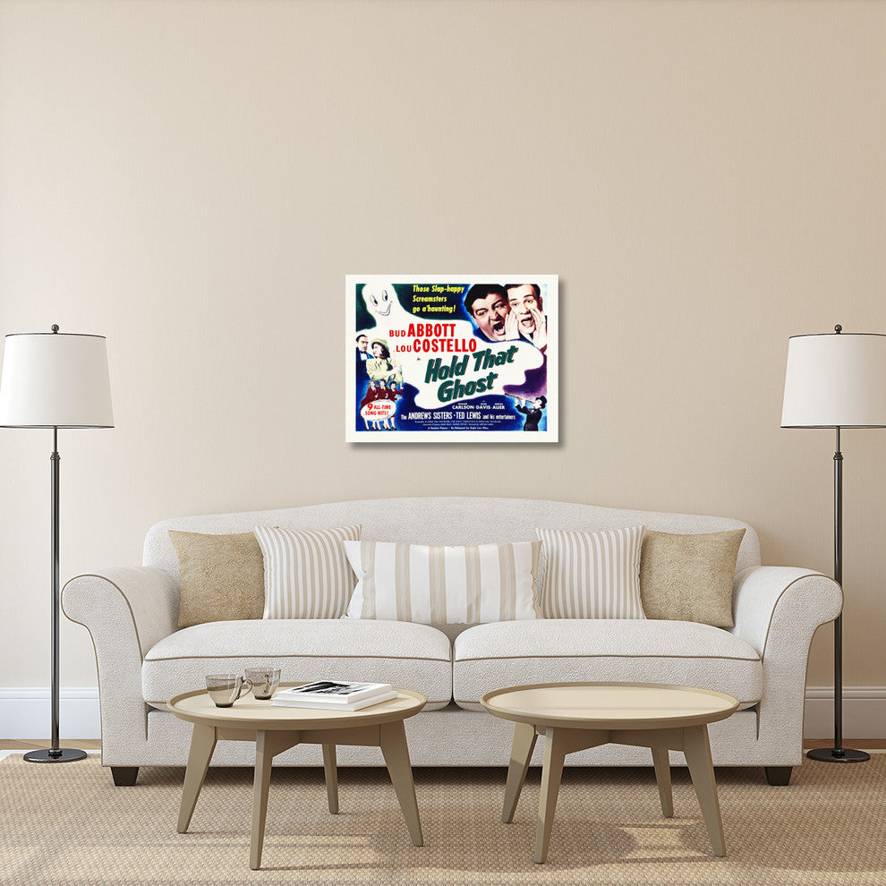 "Abbott & Costello - Hold That Ghost" Canvas by Hollywood Photo Archive, 36x28"