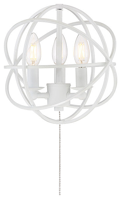 Savoy House North Three Light Fan Light Kit FLG-103-WH