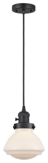INNOVATIONS 201CSW-BK-G321 1-Light Mini Pendant Matte Black