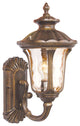 Livex 7650-50 1-Light Outdoor Wall Lantern, Moroccan Gold