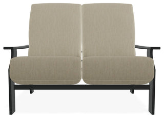 St. Catherine Deep Seat Outdoor Loveseat, Huskie/Graphite