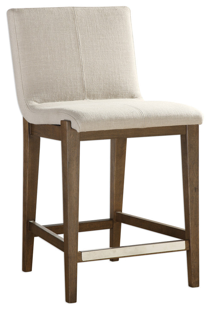 Klemens Linen Counter Stool